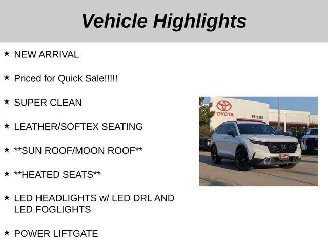 used 2023 Honda CR-V Hybrid car, priced at $31,840