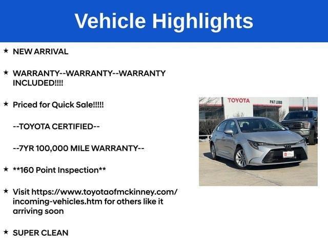 used 2023 Toyota Corolla car, priced at $22,701