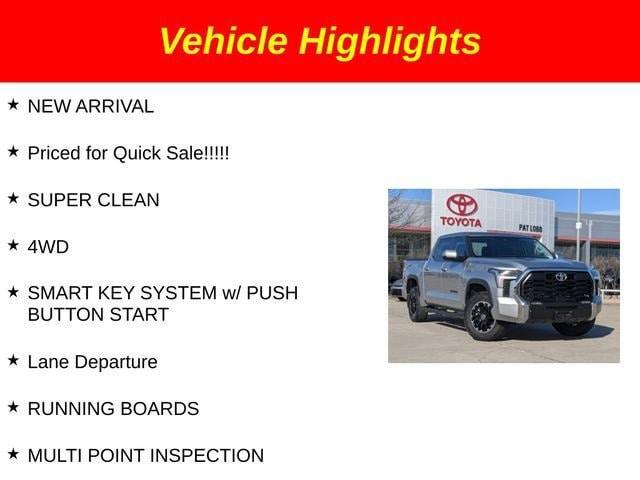 used 2022 Toyota Tundra car, priced at $36,301