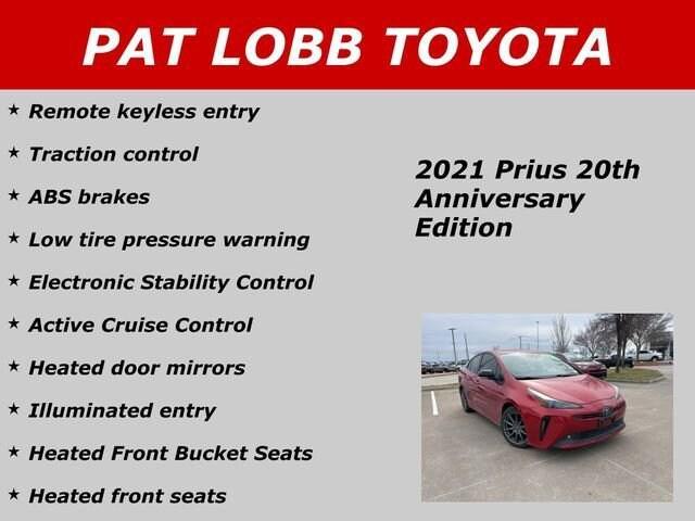 used 2021 Toyota Prius car, priced at $19,481