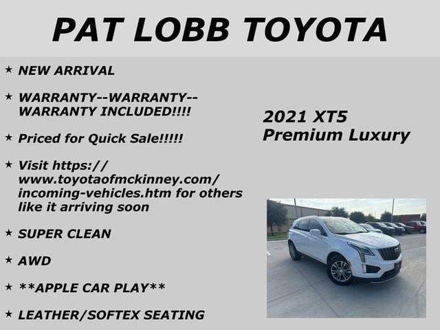 used 2021 Cadillac XT5 car, priced at $30,209