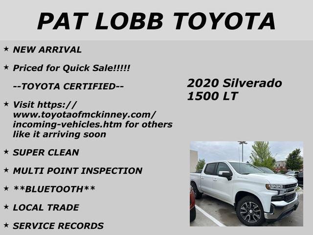 used 2020 Chevrolet Silverado 1500 car, priced at $25,777
