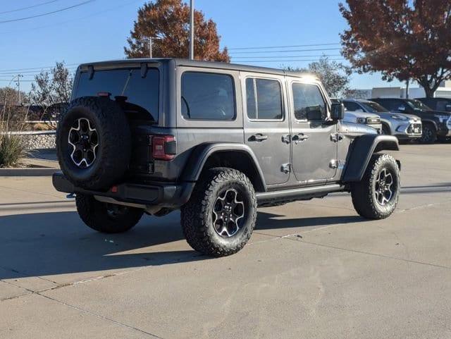 used 2022 Jeep Wrangler Unlimited 4xe car, priced at $33,881