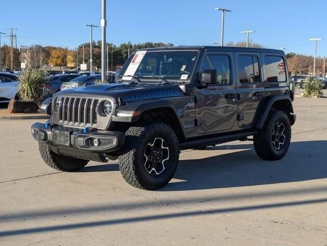 used 2022 Jeep Wrangler Unlimited 4xe car, priced at $33,881