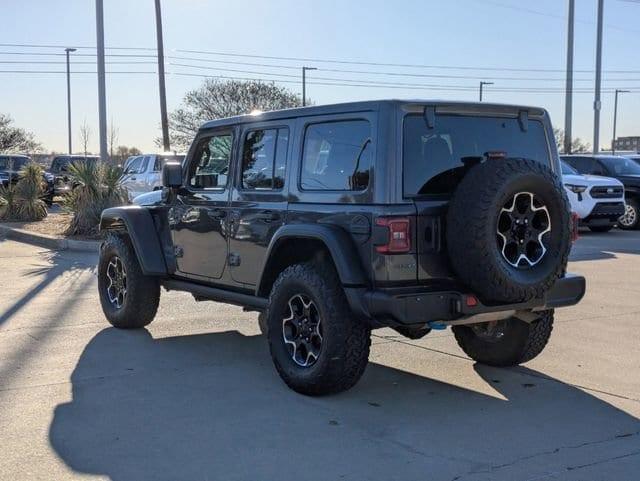 used 2022 Jeep Wrangler Unlimited 4xe car, priced at $33,881