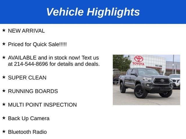 used 2021 Toyota Tacoma car, priced at $28,481