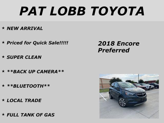 used 2018 Buick Encore car, priced at $13,809