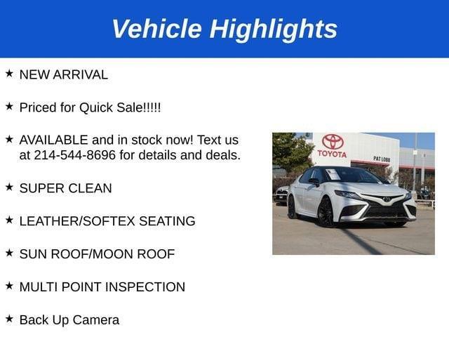 used 2023 Toyota Camry car, priced at $34,881