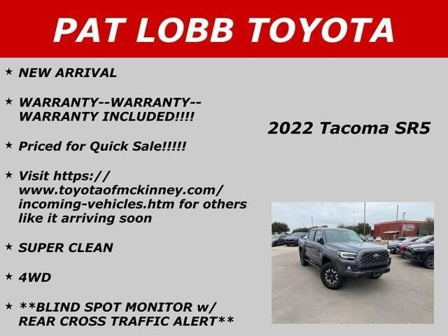 used 2022 Toyota Tacoma car, priced at $38,571