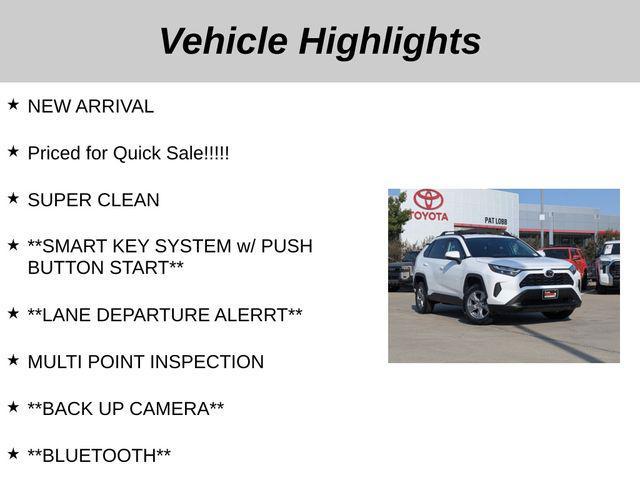 used 2022 Toyota RAV4 car, priced at $26,195