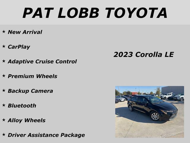 used 2023 Toyota Corolla car, priced at $18,480