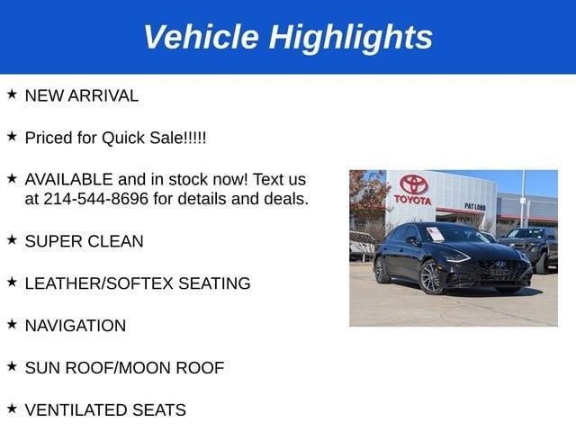 used 2021 Hyundai Sonata car, priced at $22,981