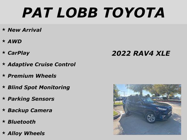 used 2022 Toyota RAV4 car, priced at $29,688