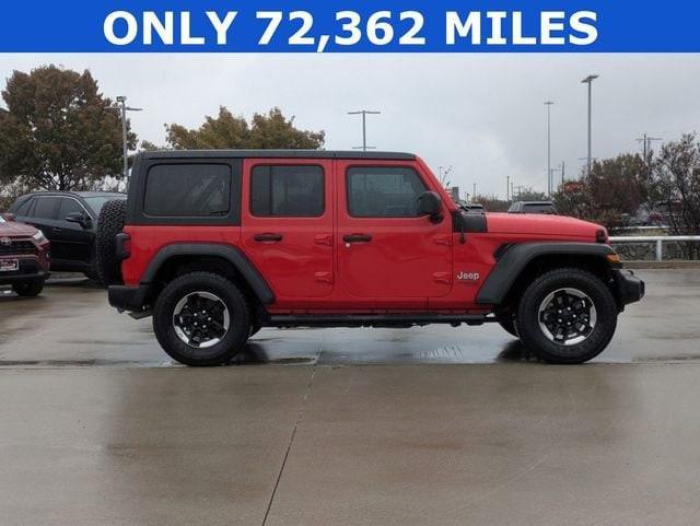 used 2018 Jeep Wrangler Unlimited car, priced at $25,481