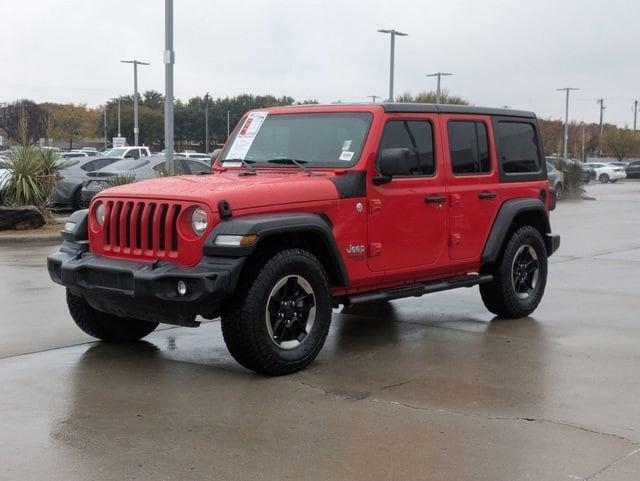 used 2018 Jeep Wrangler Unlimited car, priced at $25,481