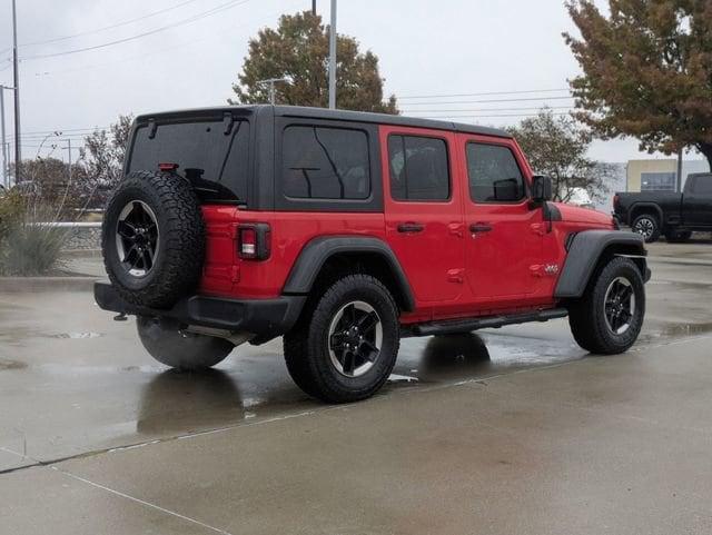 used 2018 Jeep Wrangler Unlimited car, priced at $25,481