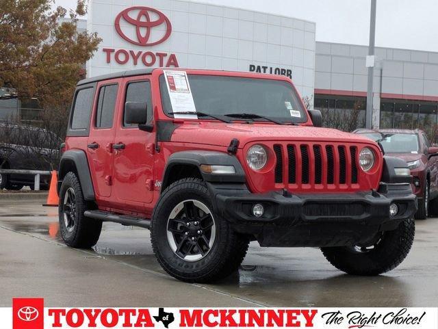 used 2018 Jeep Wrangler Unlimited car, priced at $25,481