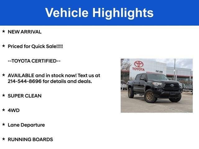 used 2023 Toyota Tacoma car, priced at $34,981