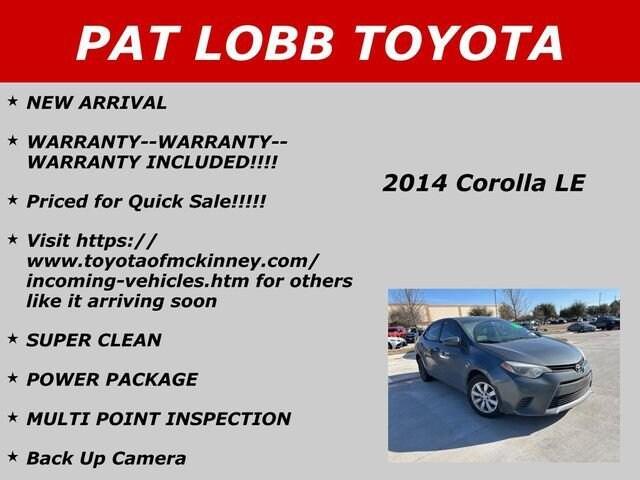 used 2014 Toyota Corolla car, priced at $14,101