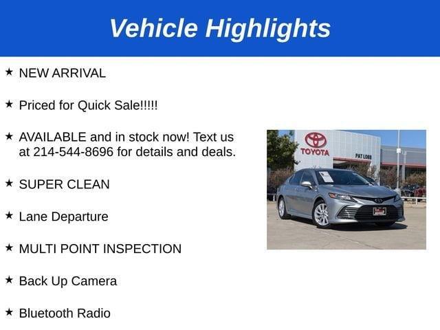 used 2022 Toyota Camry car, priced at $24,982