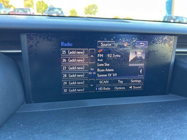 used 2015 Lexus IS 250 car, priced at $16,875