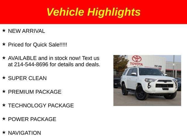 used 2023 Toyota 4Runner car, priced at $40,482