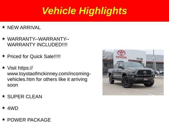 used 2023 Toyota Tacoma car, priced at $42,986