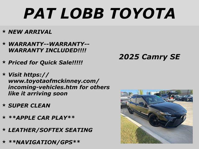 used 2025 Toyota Camry car, priced at $31,101