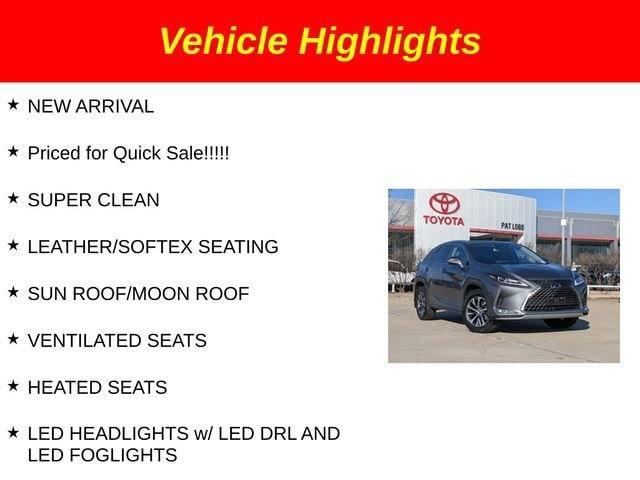 used 2022 Lexus RX 350 car, priced at $43,981