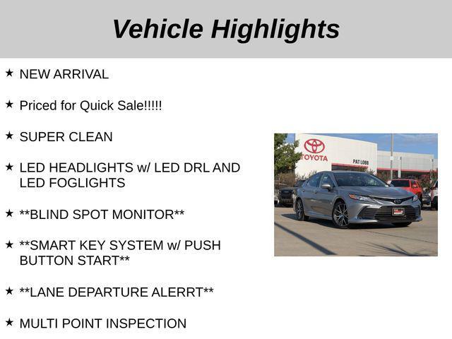 used 2022 Toyota Camry car, priced at $28,244