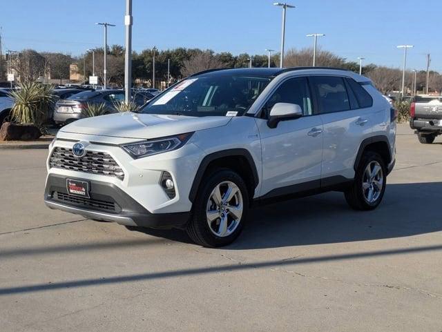 used 2021 Toyota RAV4 Hybrid car, priced at $31,365