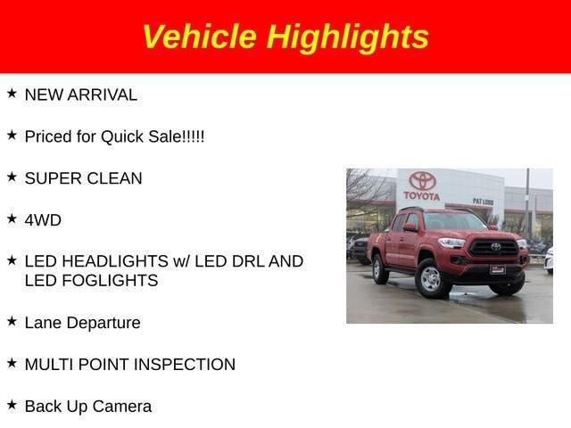 used 2023 Toyota Tacoma car, priced at $35,201