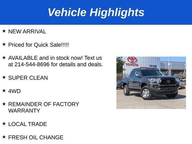 used 2023 Toyota Tacoma car, priced at $34,984