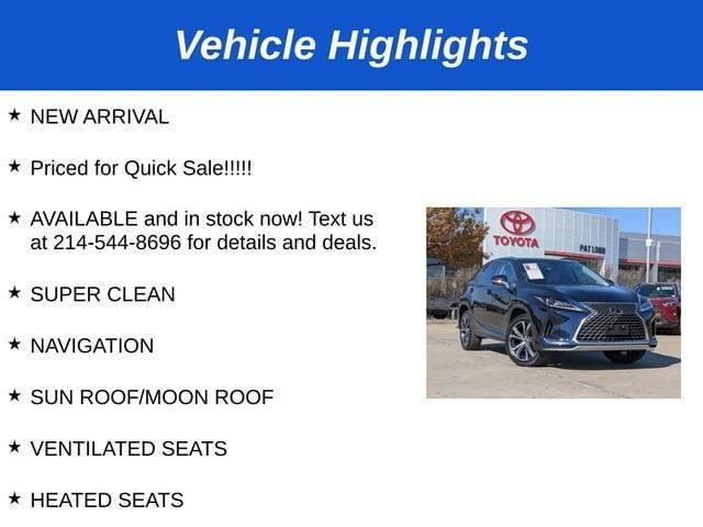 used 2022 Lexus RX 350 car, priced at $46,682