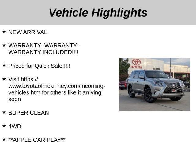 used 2022 Lexus GX 460 car, priced at $51,531