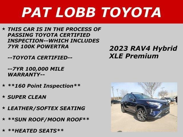 used 2023 Toyota RAV4 Hybrid car, priced at $34,000