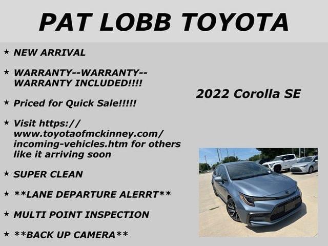 used 2022 Toyota Corolla car, priced at $21,407