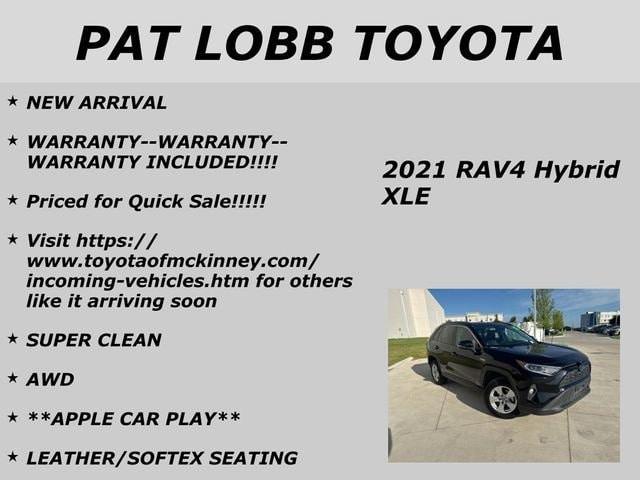 used 2021 Toyota RAV4 Hybrid car, priced at $28,314