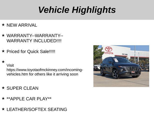 used 2022 Hyundai Tucson car, priced at $24,665