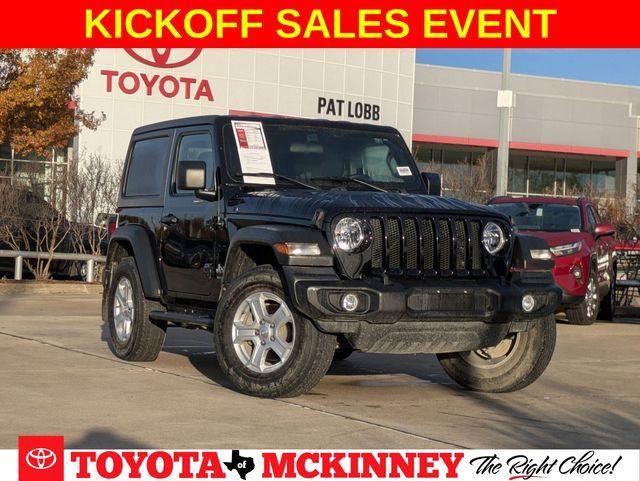 used 2021 Jeep Wrangler car, priced at $28,963