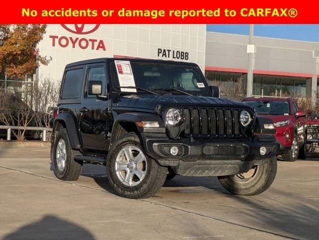 used 2021 Jeep Wrangler car, priced at $29,481