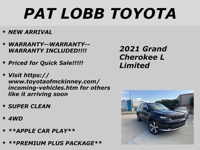 used 2021 Jeep Grand Cherokee L car, priced at $31,035