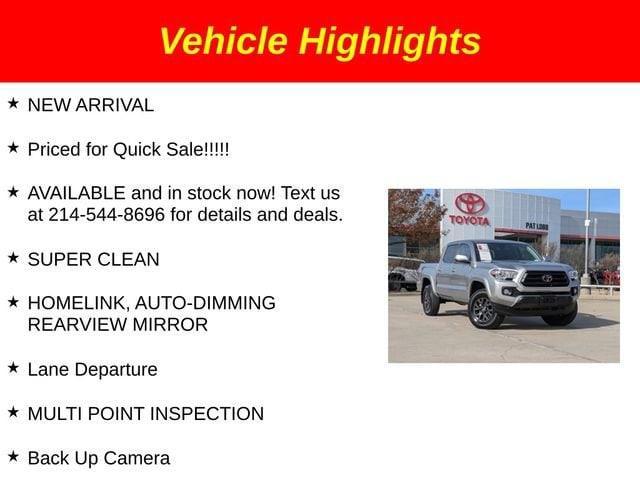 used 2023 Toyota Tacoma car, priced at $33,281