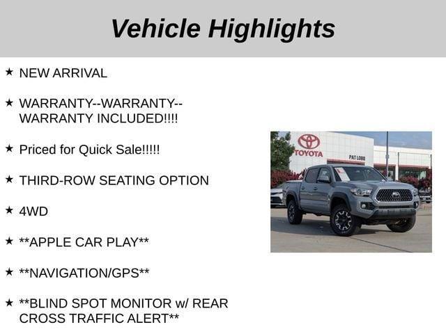 used 2019 Toyota Tacoma car, priced at $34,436