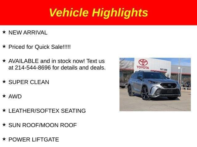 used 2021 Toyota Highlander car, priced at $36,871