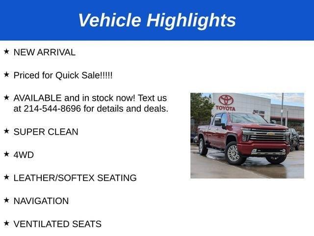 used 2022 Chevrolet Silverado 2500 car, priced at $58,981