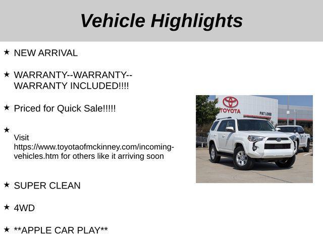 used 2024 Toyota 4Runner car, priced at $40,993