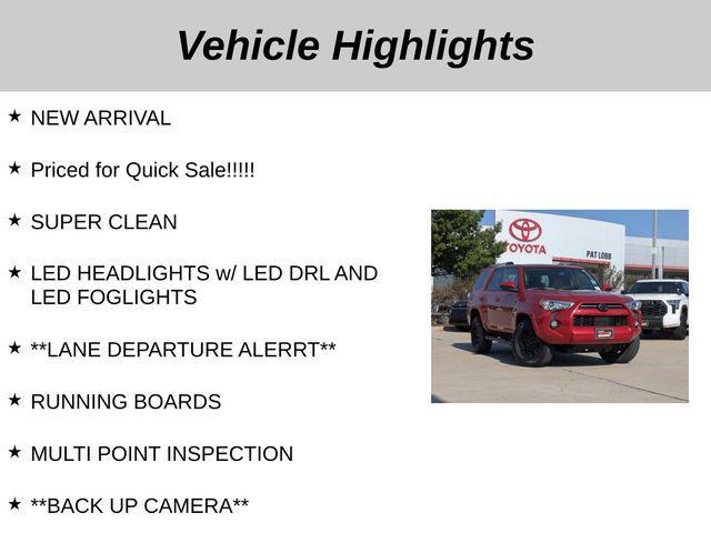 used 2021 Toyota 4Runner car, priced at $33,671