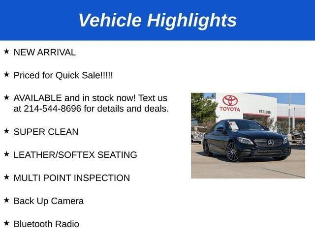 used 2021 Mercedes-Benz C-Class car, priced at $36,481