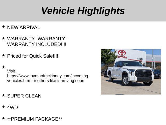used 2024 Toyota Tundra car, priced at $46,229